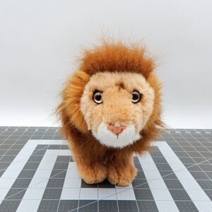 K&M International Lion Plush Stuffed Animal Toy Friend 11 Inch Realistic